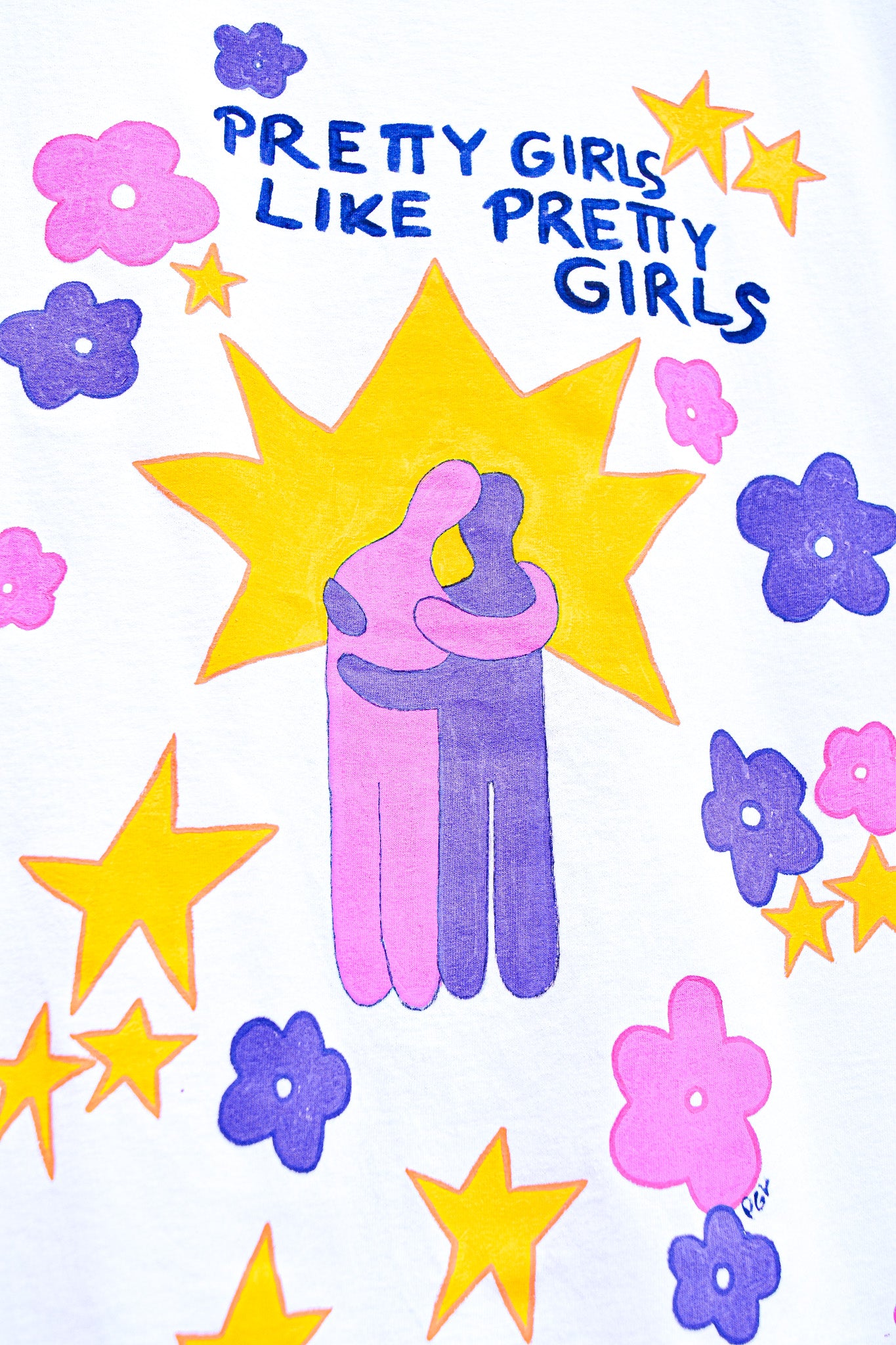 Pretty girls love pretty girls póló
