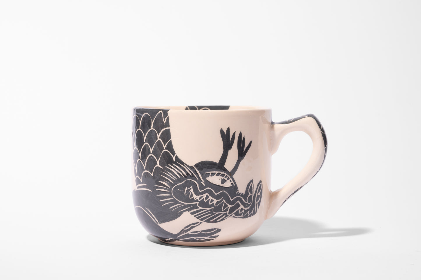 Parbiart sárkányos mega mug