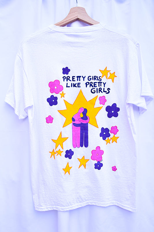 Pretty girls love pretty girls póló
