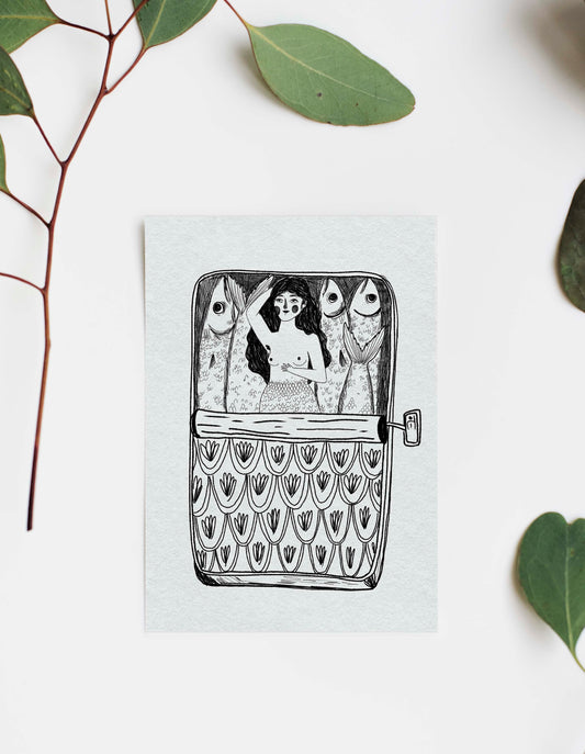 Enehsroom szardínia print