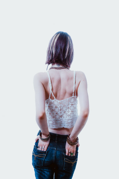 Trippy csipke top